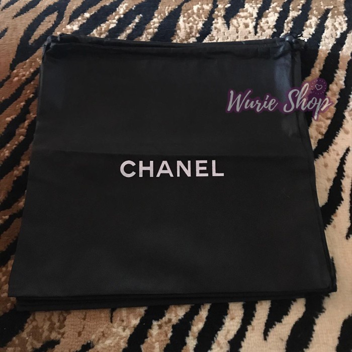 PROMO CHANEL DustBag Pengganti Sarung Tas Pelindung Debu Serut Dust Bag - Chanel Dompet