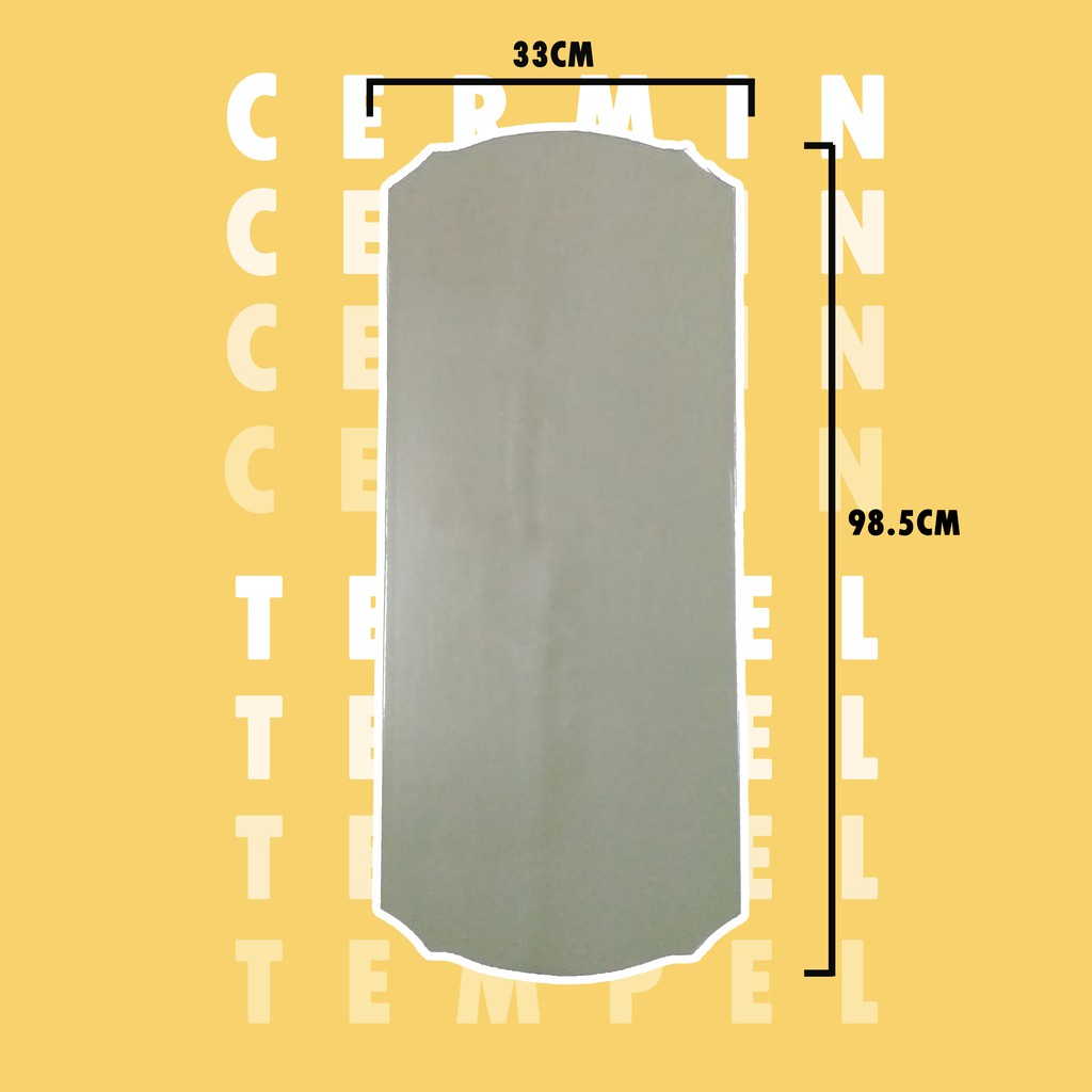 Kaca Cermin Gantung Senorita 33 X 98 5 Cm Tebal 4mm Kaca Cermin Gantung Senorita 33 X 98 5 Cm Tebal 4mm