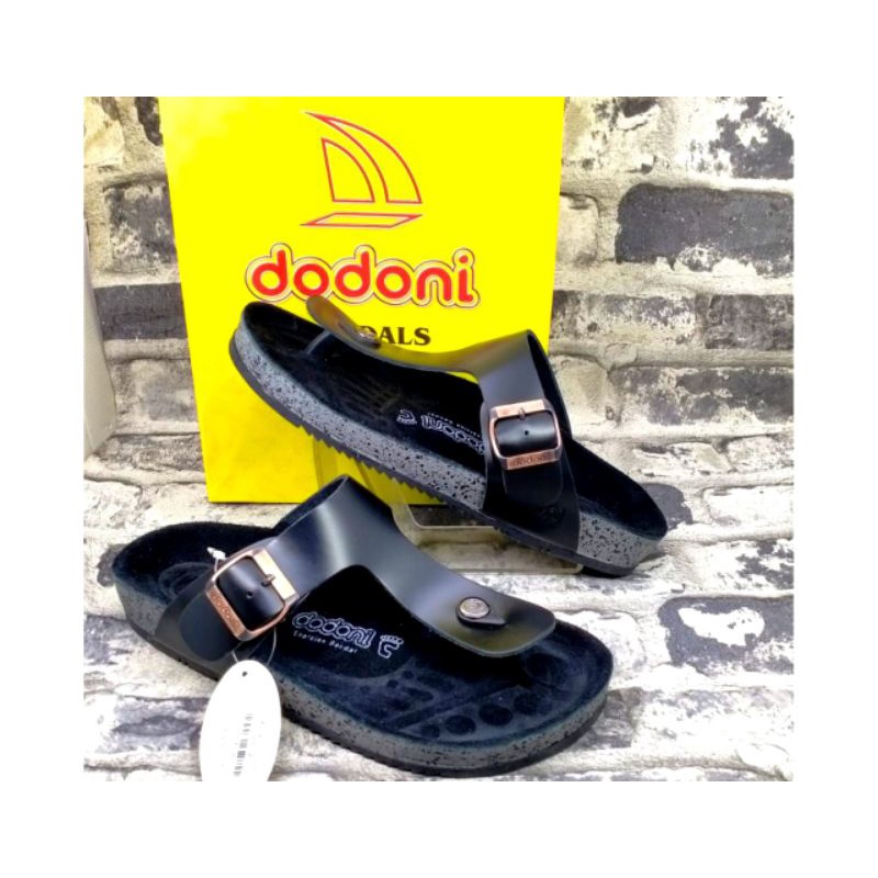 [LESTARIGalleryShop] Sandal Dodoni Kulit Asli Tali Jepit [COD MEDAN] STOK BARU