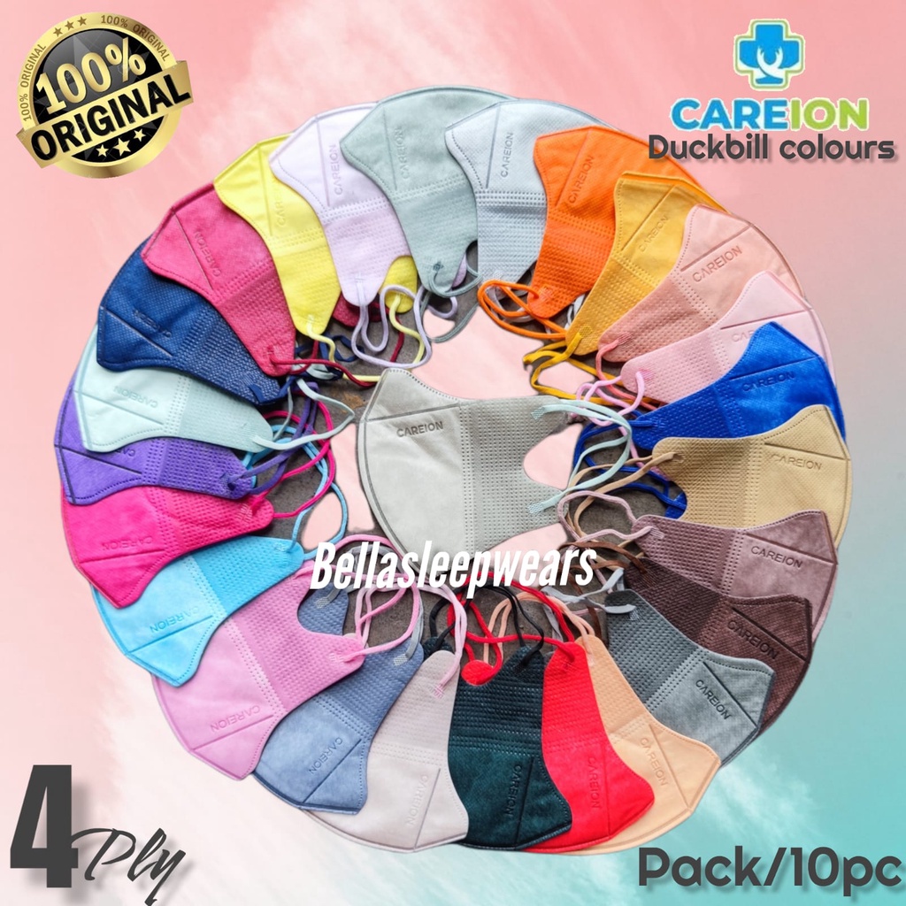 DB 4PLY CAREION DUCKBILL 4PLY - MASKER DUCKBILL EMBOS GARIS 4PLY KEMENKES