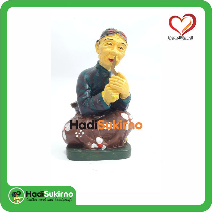 Patung Abdi Dalem Keris Miniatur- Fiber