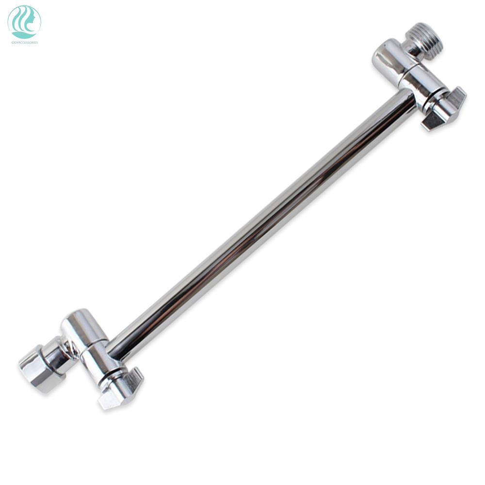 Shower Arm Extension With Lock Joints 11 Inch Adjustable Height Angle Shower Arm Polished Chrome Brass Shower Head Extension Arm For Handheld Showerhead Rainfall Shower Head Shopee Indonesia