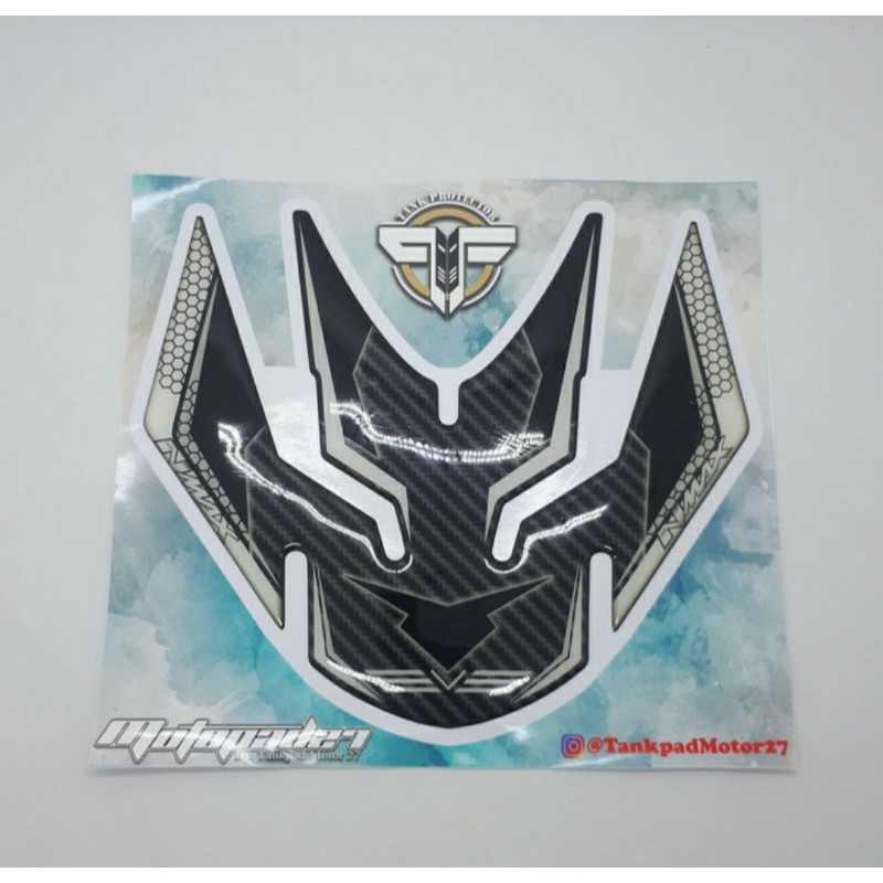 Sticker Stiker Resin Timbul Fender Pad Spakbor Depan New Nmax 2020