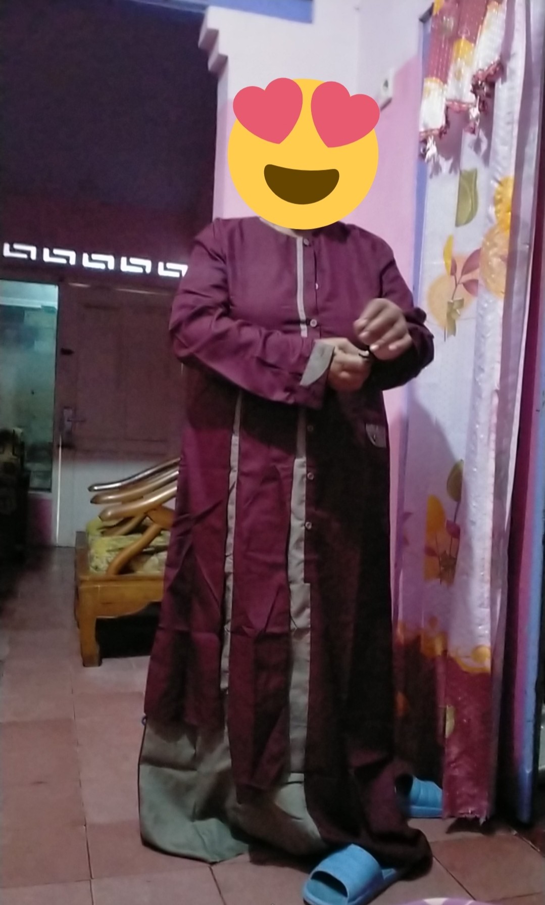 Nibras Sarimbit Couple Nsk 88 Nb A88 Marun Brown