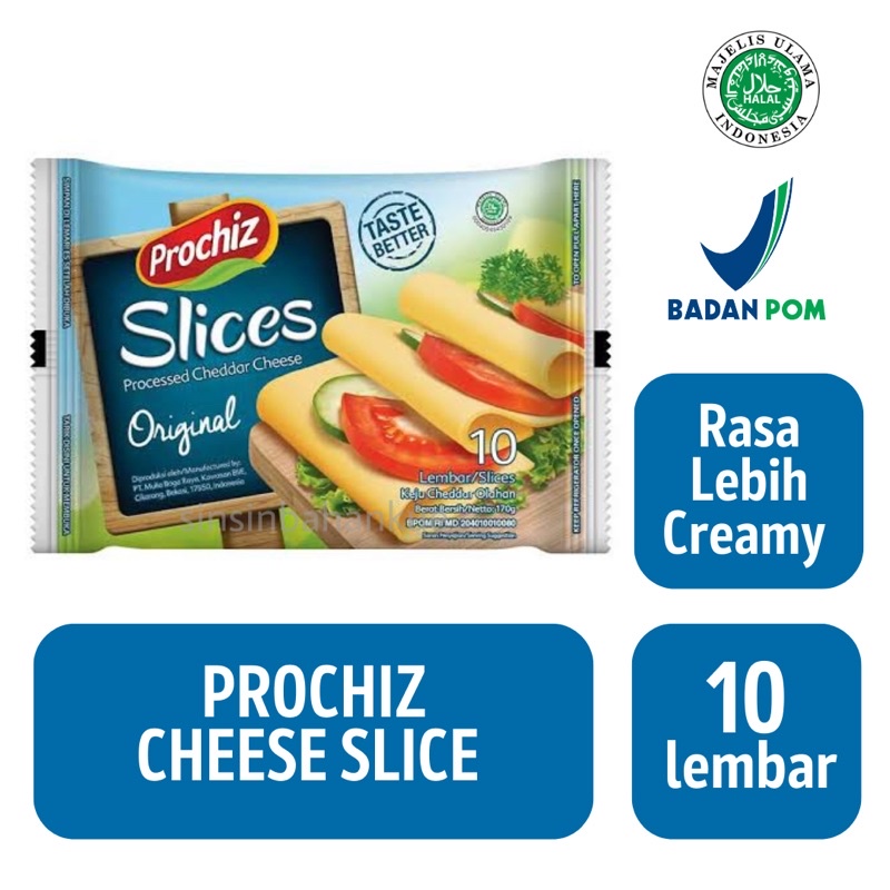 

Prochiz Slice Original [10lembar / 170gr]