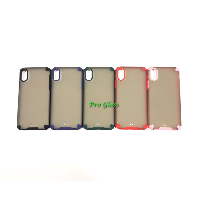 C117.5 Iphone 6 / 6+ / 7 / 7+ / 8 / 8+ / X / XR / XS MAX Premium Matte Acrylic Silicone Hybrid Case