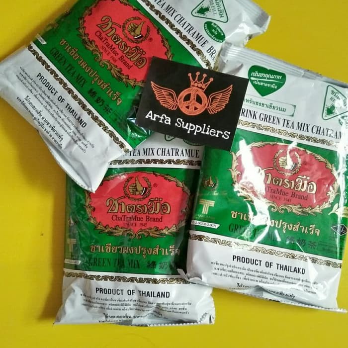 

Thai tea Greentea Chatramue/ Number One Brand - tth496