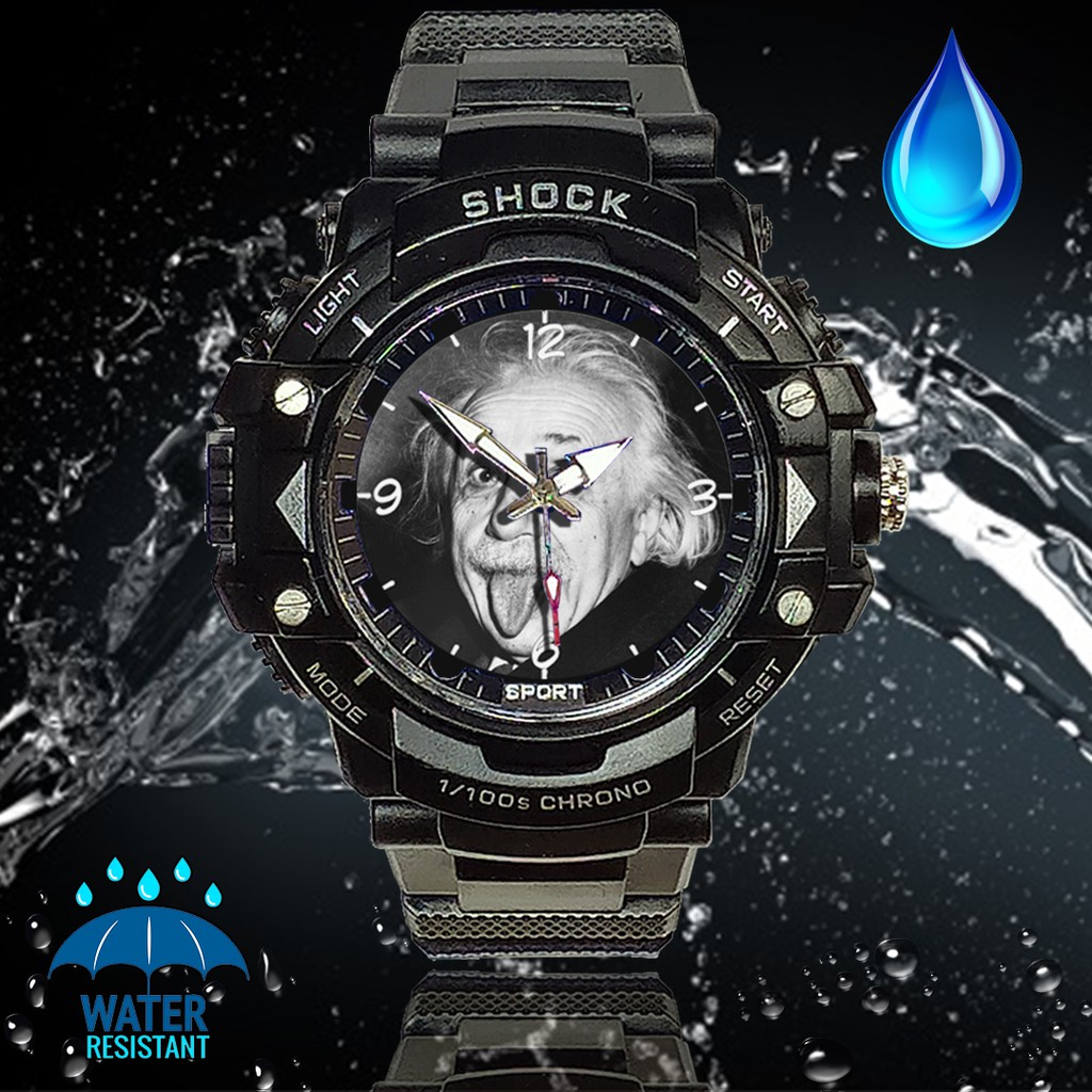 (JOS GANDOS BOS) Jam Tangan ALBERT ENSTEIN (Exclusive)