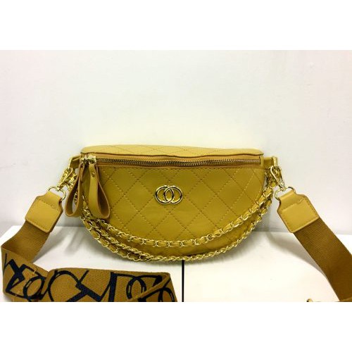 LT 1307 RISCE TAS WAISTBAG IMPORT WANITA CEWEK PEREMPUAN JAKARTA BATAM CG CC C*HANEL