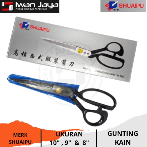 [Shuaipu] Gunting Kain / Bahan - Tersedia Ukuran 8/9/10 Inch