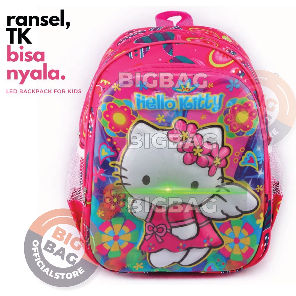 RTM - BISA NYALA Tas Ransel LED Anak Perempuan Karakter UNICORN / KITTY - RANSEL BOBA LED  - RANSEL BOBBA - TAS UNICORN ANAK CEWE - School Bag Tas Sekolah Anak - Tas Anak Sekolah Tas Anak SD Tas Anak TK Promo Diskon Termurah Terlaris Terbaru Best Seller