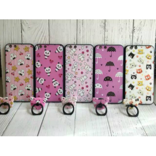 Softcase Korean Couple + Ring Oppo FI , F3 , F3+ , FIS , NEO 9 , A39/A57