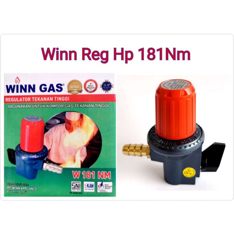 Winn Regulator Tekanan Tinggi High Pressure Meter 181M / 181NM