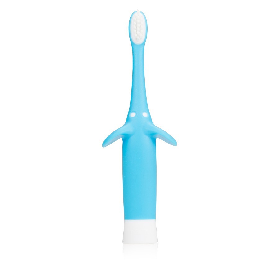 Dr. Brown's Infant-To-Toddler Toothbrush Sikat Gigi Bayi Blue Biru