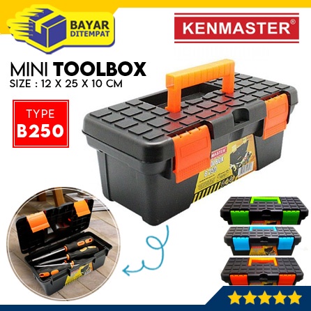 Toolbox Kenmaster B250 Kotak Tempat Penyimpan Perkakas Alat Tool Box