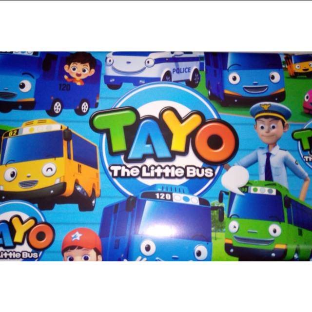 

KERTAS KADO GLOSSY TAYO BIRU