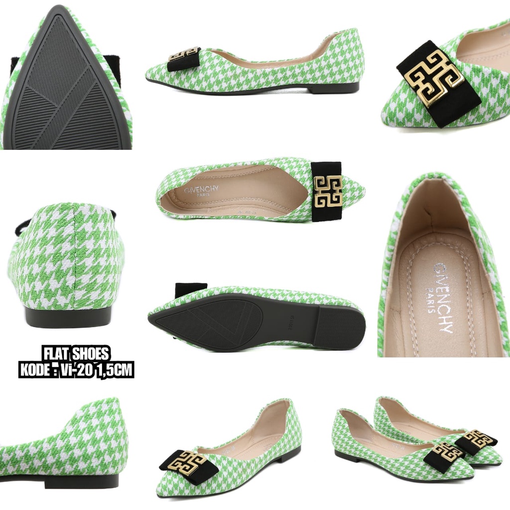 FASHIONN GVCH FLAT SHOESS Vi-20