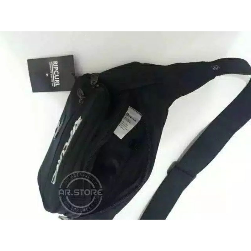 TAS RIPCURL WAISTBAG RIPCURL TAS SELEMPANG RIPCURL PREMIUM LOGO BESI