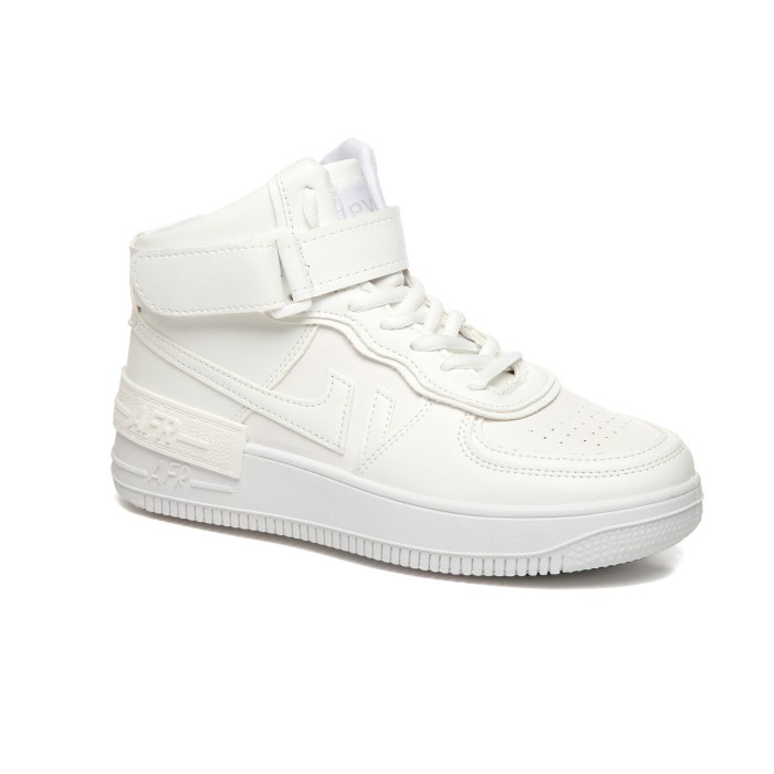 Sepatu tinggi Canvas Sepatu Sport casual terlaris Running N3Z6 Awet polos hitam putih BISA COD murah