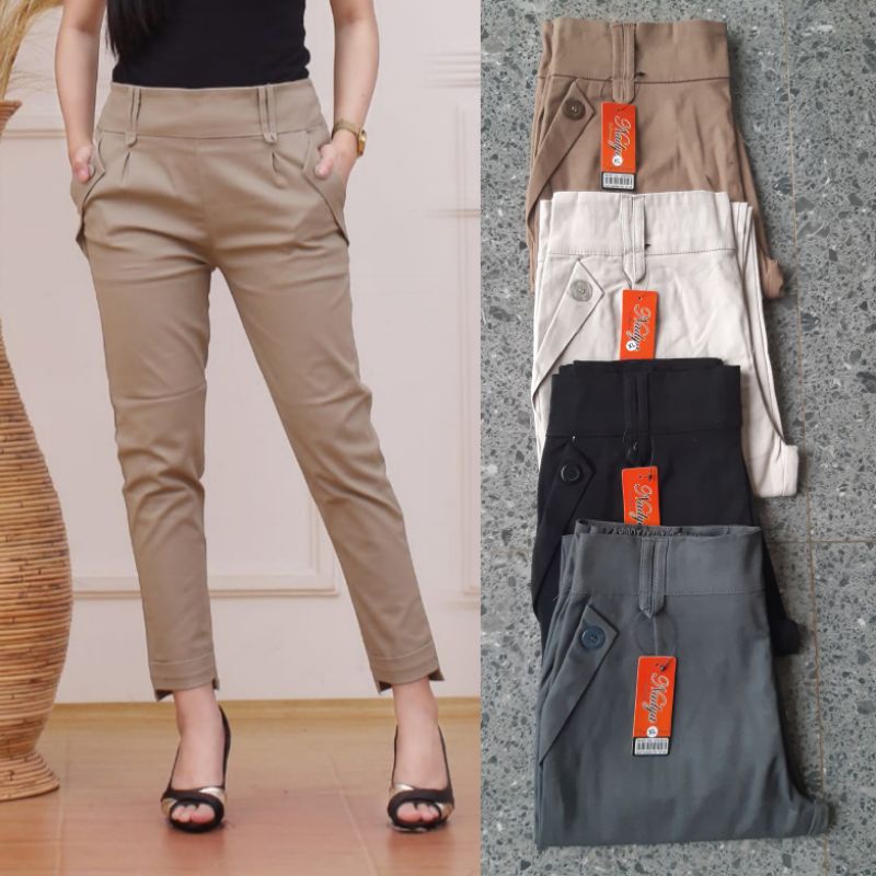 NEW BAGGY PANTS STREET CELANA PANJANG WANITA MELAR TERBARU KEKINIAN