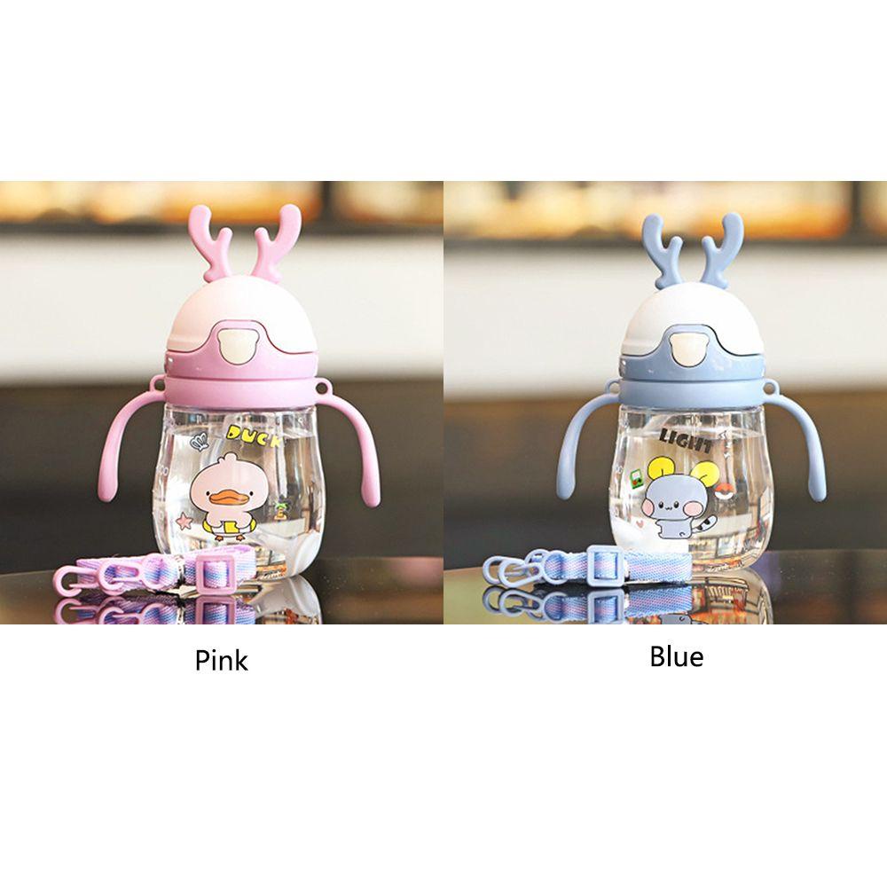 Top Gelas Makan Bayi Anak Anak Travel Portable Anti Bocor Water Cup