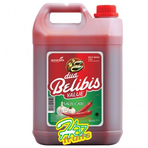 

Dua Belibis Saus Cabe Value / Chilli Sauce Value - 5 KG