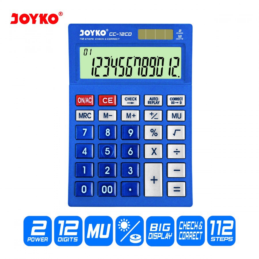 

Kalkulator/Calculator Joyko CC-12 CO 12 digits