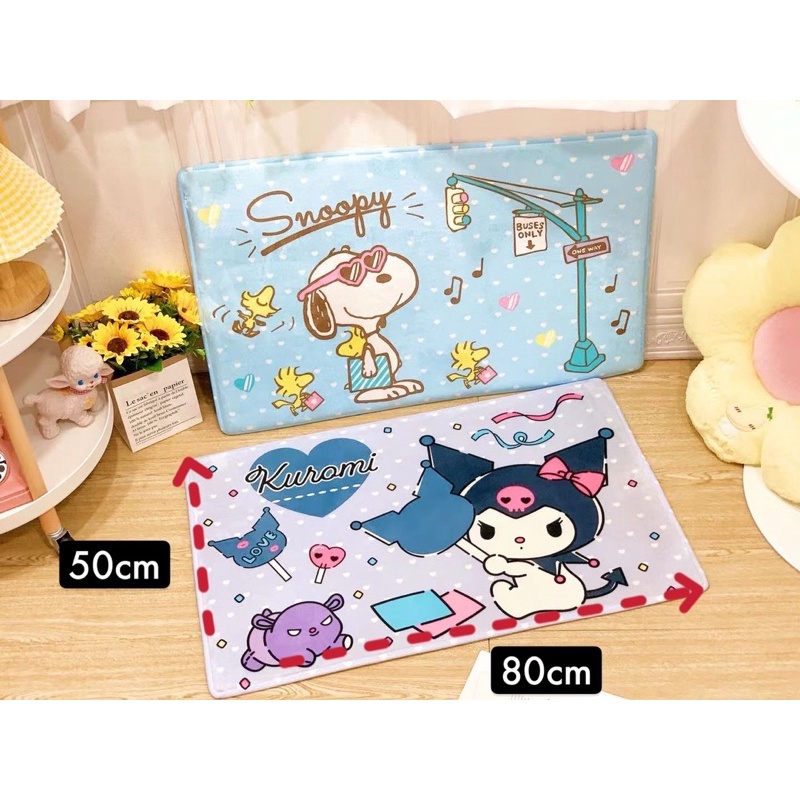 keset sanrio hello kitty melody medium KS02 alas kaki cinamoroll pompurin snoopy