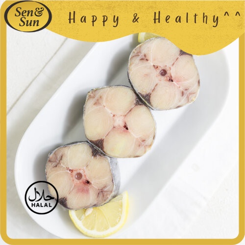 

Sen&Sun Seafood Ikan Tenggiri Steak 500 gr