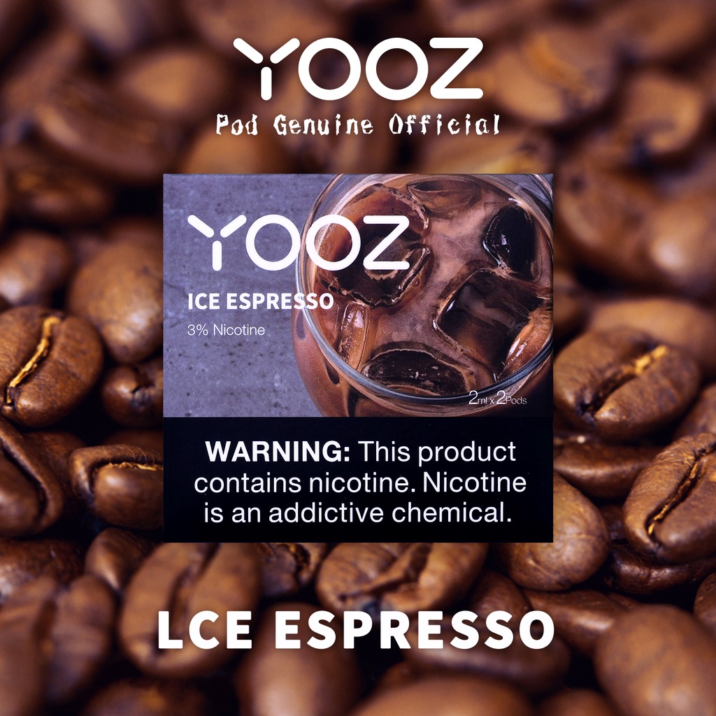 【YOOZ】Ice Espresso Cola flavor 2 pods cold  Vaporizer