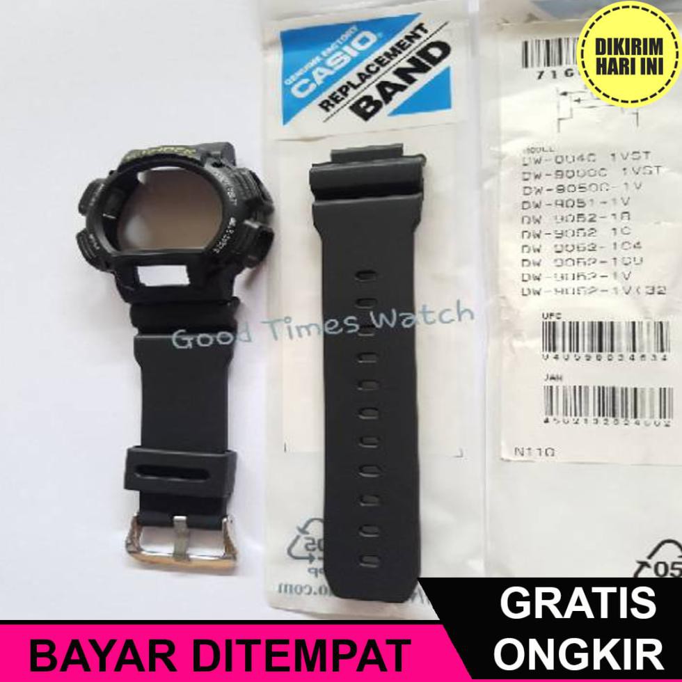 (BAYAR DITEMPAT) OE5521 PAKET STRAP BEZEL G-SHOCK DW-9052 / DW 9052 CASIO ORIGINAL