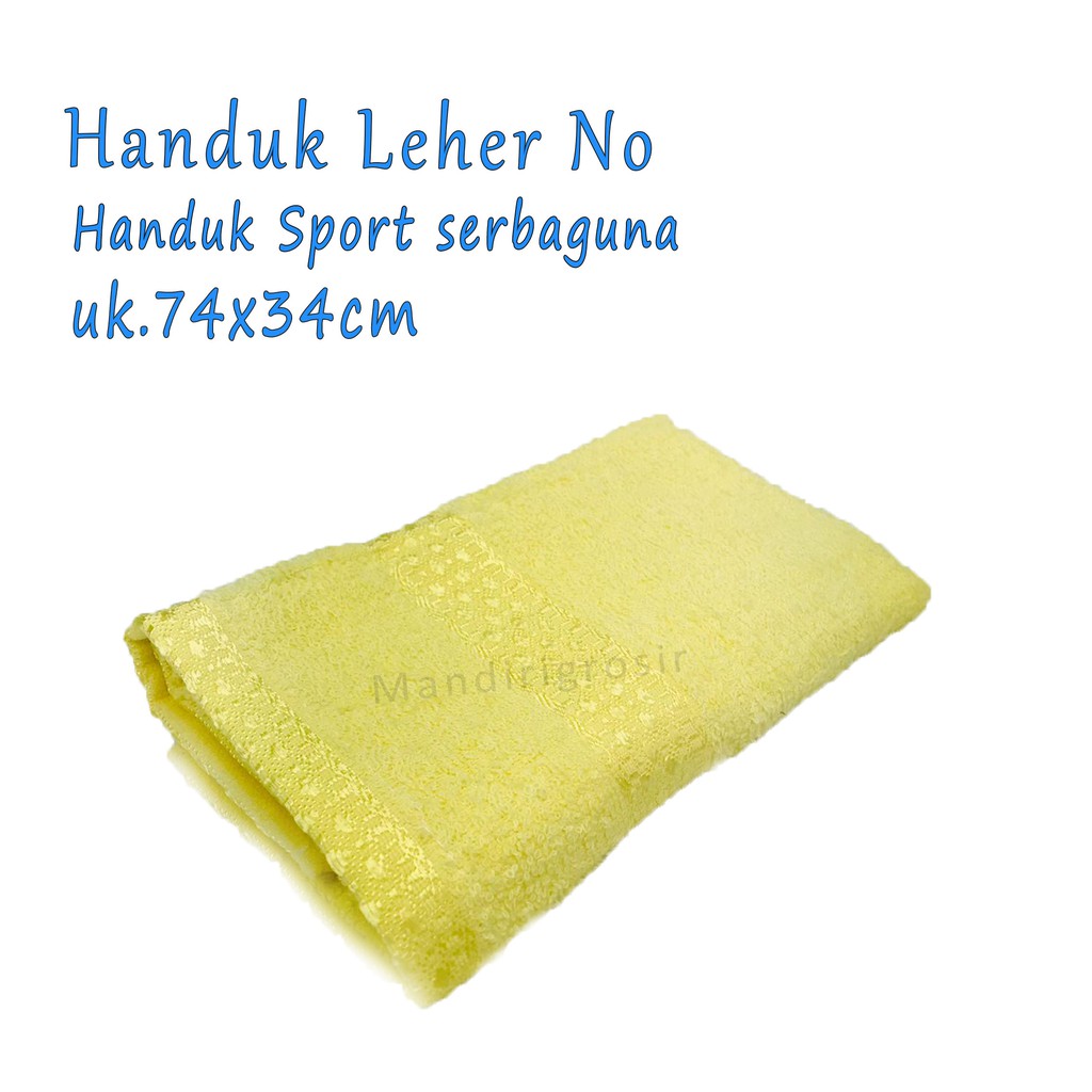 Handuk Muka * Sport * Handuk Leher No * 74x34cm