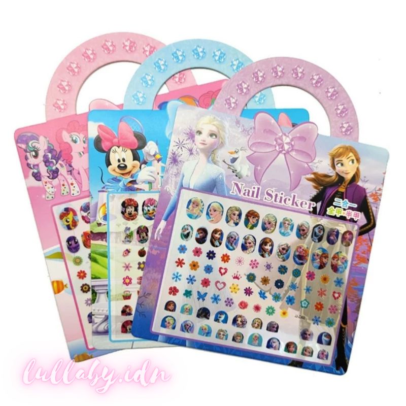 Nail Stiker | Stiker Kuku Frozen Anak Perempuan