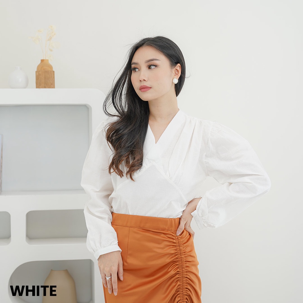 Blouse Wanita Katun Fuji Atasan Top