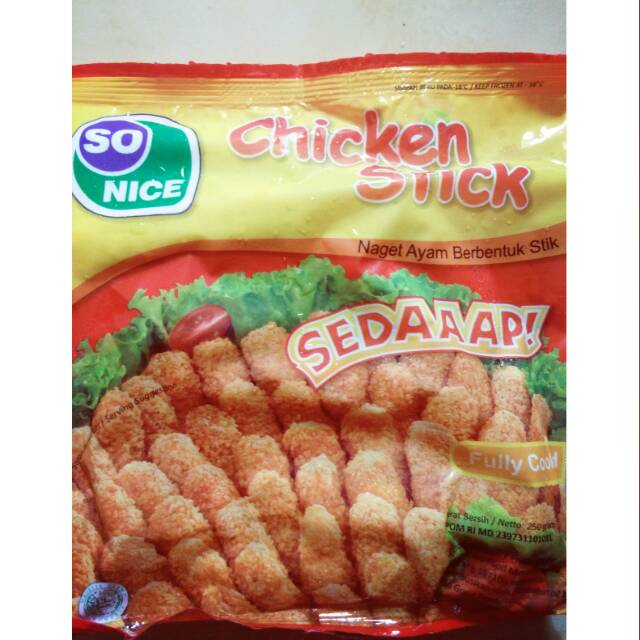 

Chicken Nugget Stick So Nice 250gr