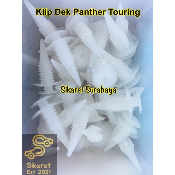 Kancing klip dek / harbot / Hard Board Doortrim mobil Panther Touring, Opel Blazer.