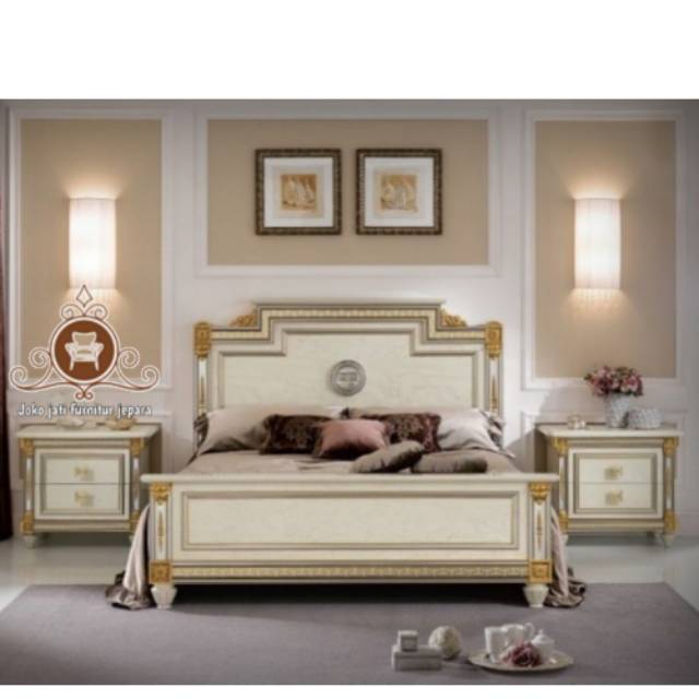 Set kamar tidur minimalis modern(nakas,sofa bed)