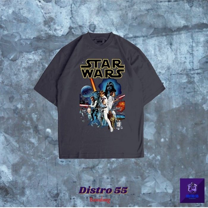 STAR WARS "GALAXY"  VINTAGE TSHIRT (OVERSIZED TEE) / KAOS STAR WARS