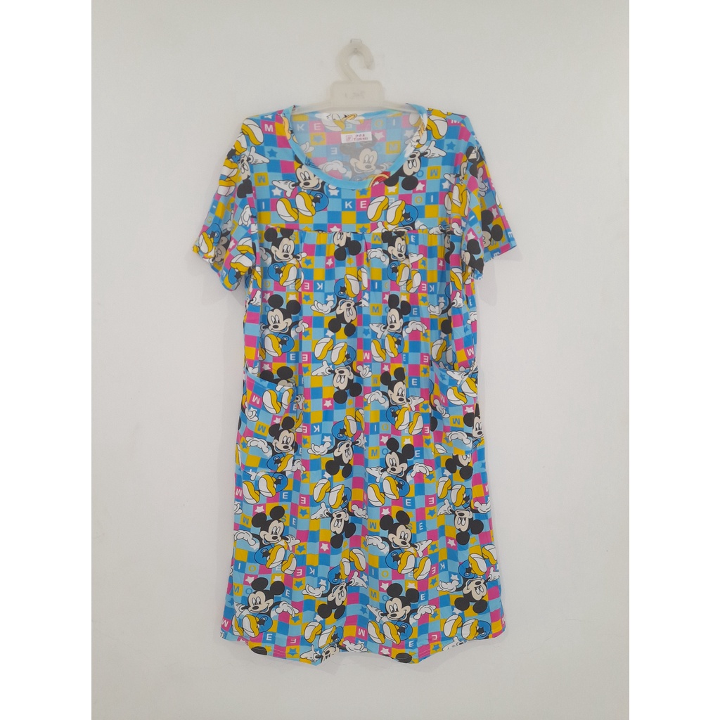 Baju Tidur Daster Import, Mickey Mouse