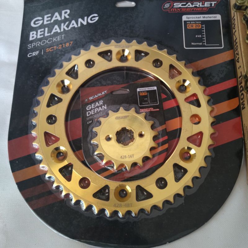 gir crf 150 L scarlet gold