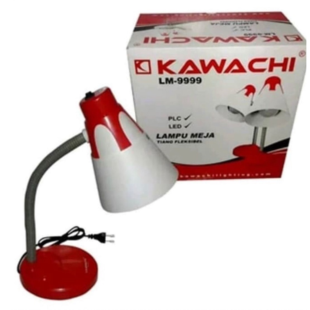 New!!! Lampu Meja Belajar Kawachi Saklar On Off + Tiang Flexible