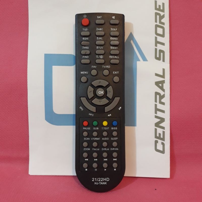 Remote Receiver TV Parabola Tanaka T21/T22