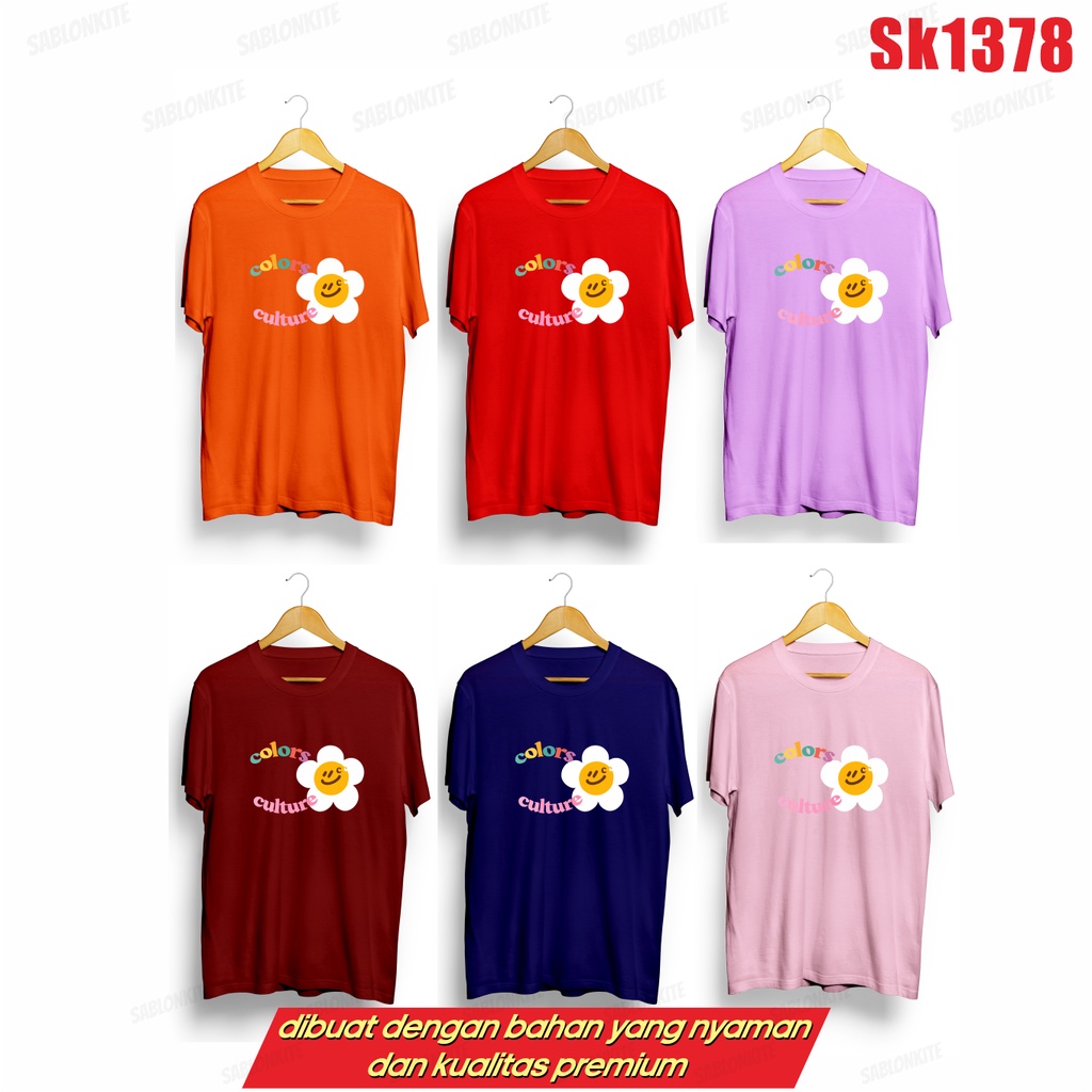 MURAH!!! KAOS NEW WIEE CULTURE SK1378 UNISEX ADA KAOS ANAK