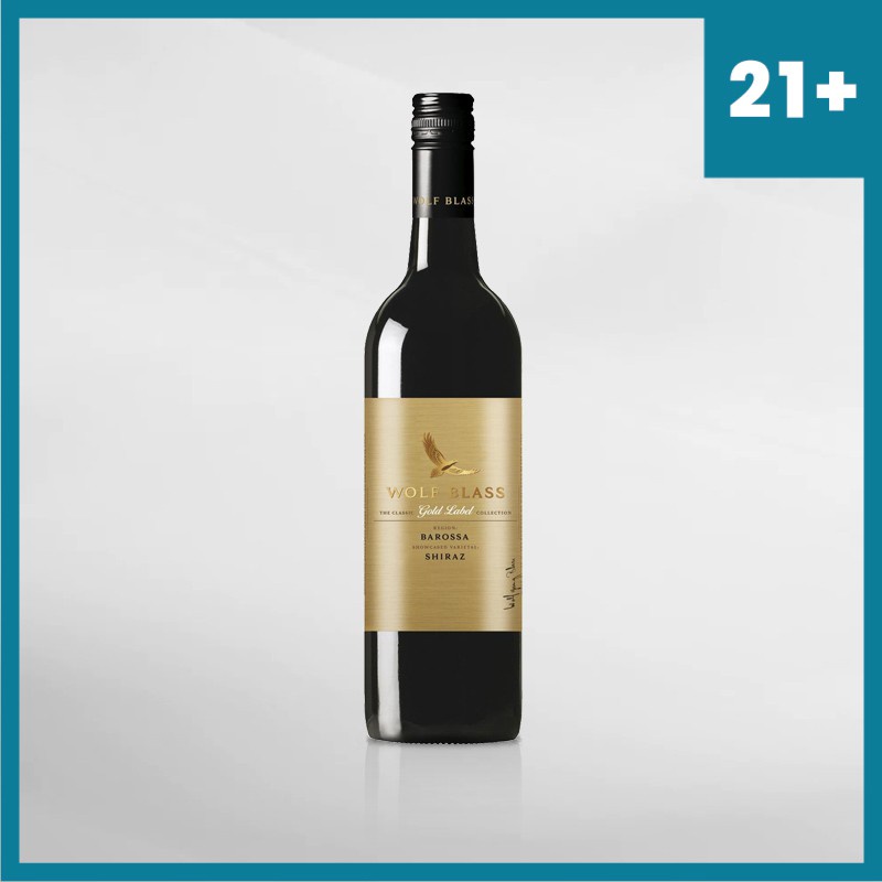 Wolf Blass Gold Label Shiraz 750 Ml ( Original &amp; Resmi By Vinyard )