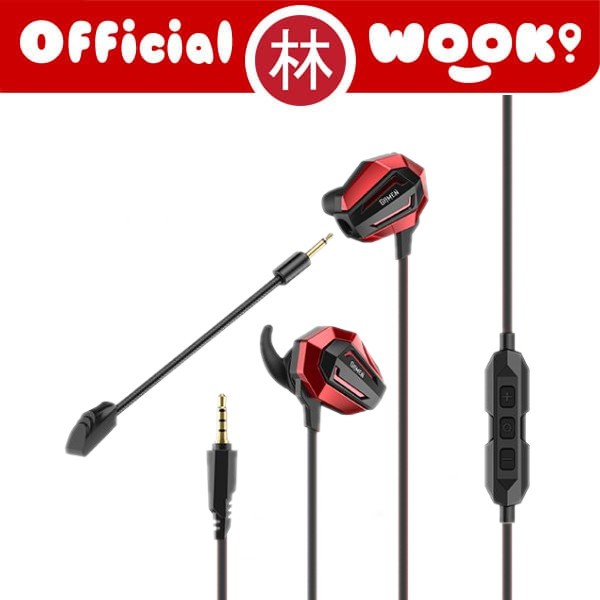 Vivan Gamen GE100 Headset Gaming Dual Microphone Virtual Stereo In-Ear