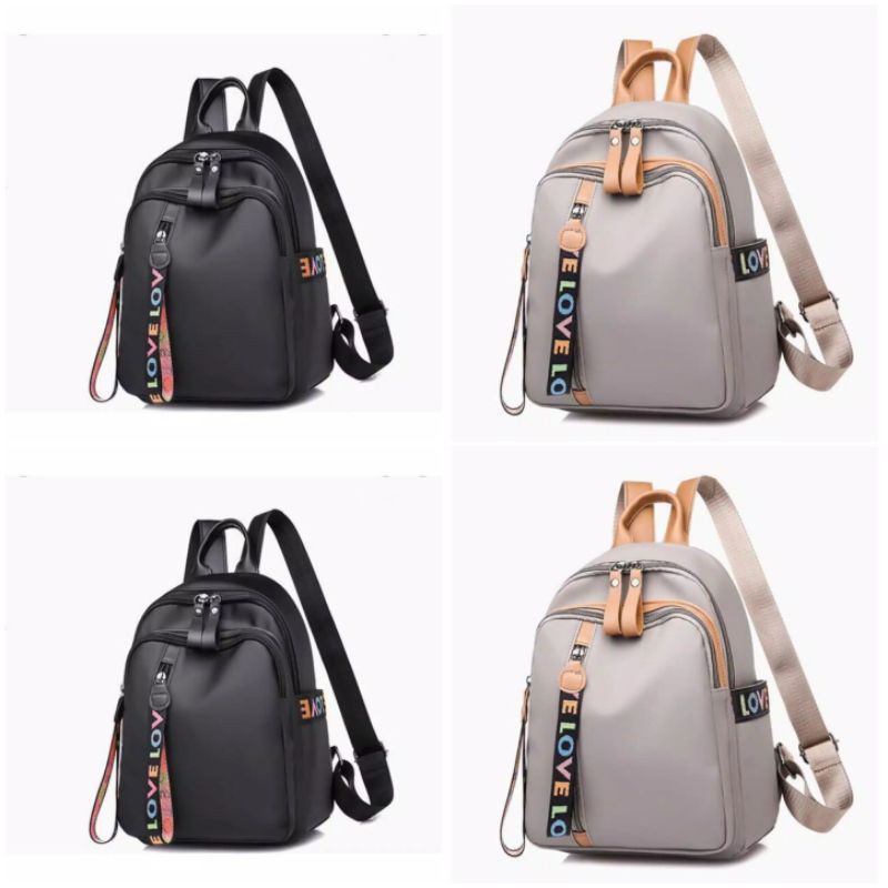 Backpack Fashion Love Emma - Tas Ransel Love Wanita Mikro Fashion