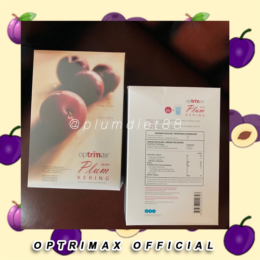 

Ready stock plum kering asli Taiwan 1 box isi 32 biji 100% halal