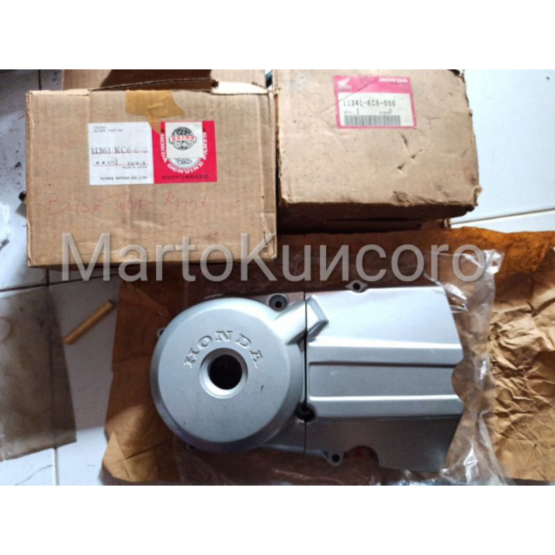 bak magnet dan tutup gear depan GL 100 series platina GL pro max platina series