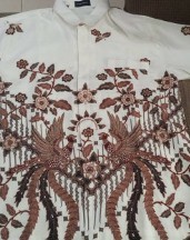 Kemeja Batik Prabu Bahan Dobby Reguler Fit A606