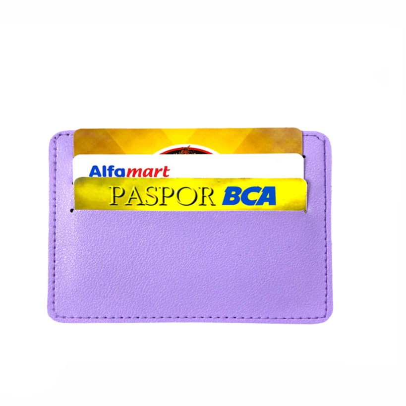 MEIMEISHOP CARD HOLDER 6 SLOT + 1 SLOT MONEY DOMPET KARTU BATAM LOKAL FASHION